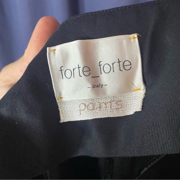 FORTE FORTE 100% Wool High Rise Grey Trouser Pant Size 00 13225_my pants - Picture 11 of 16